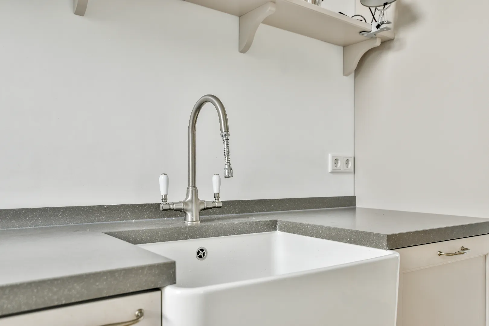 Modern chrome water tap repaired by licensed plumber in Mississauga — faucet service GTA