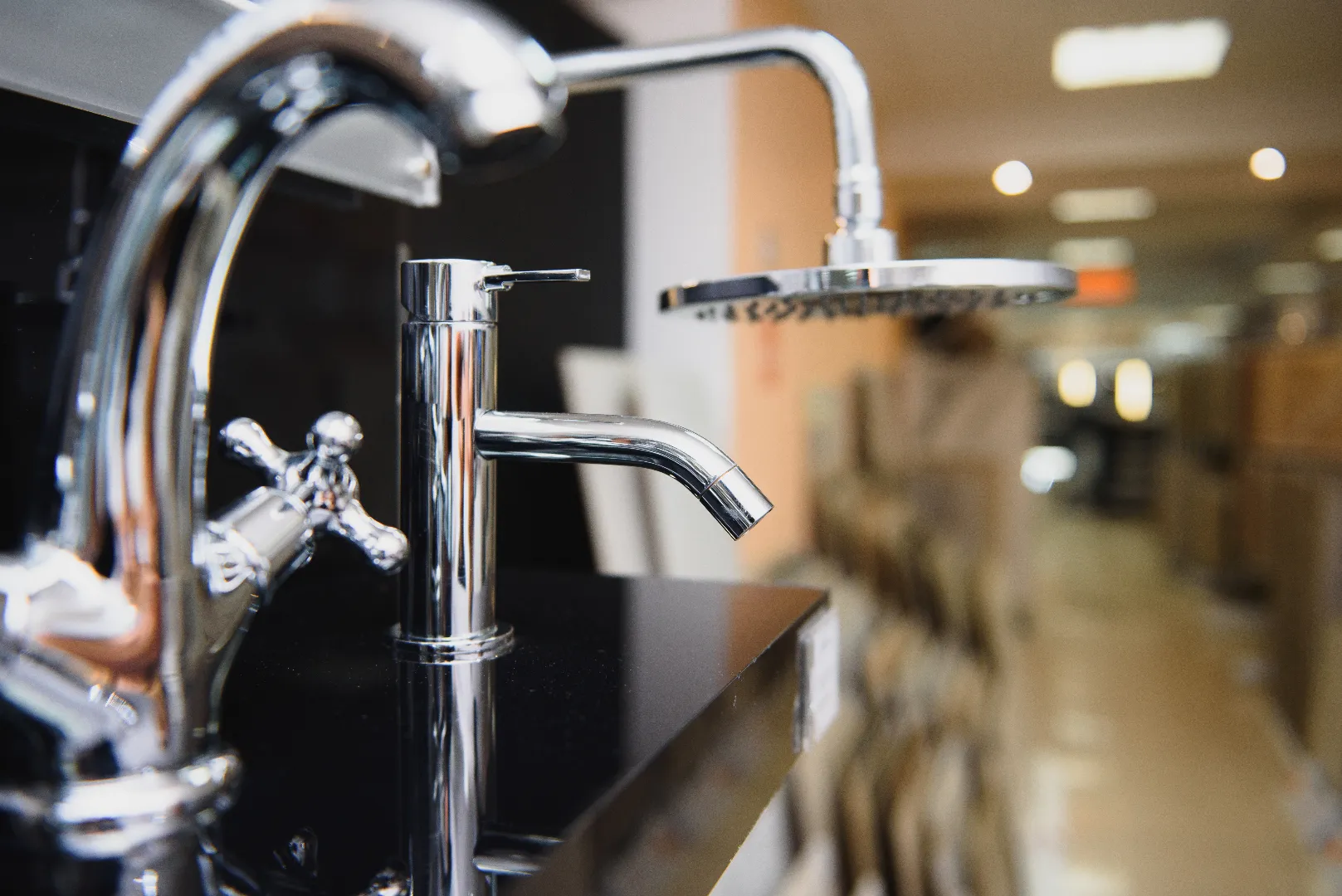 Kitchen faucet selection and installation by licensed plumber in Vaughan GTA